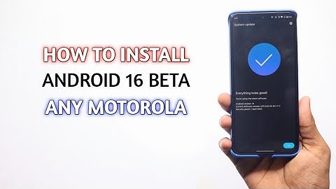 How To Install Android 16 Beta Update | Any Motorola Devices 🤯