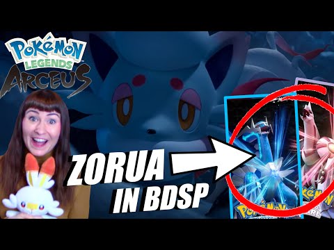 HISUIAN ZORUA + ZOROARK IN BDSP?!? - Hidden Details in New Trailers