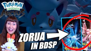 HISUIAN ZORUA + ZOROARK IN BDSP?!? - Hidden Details in New Trailers