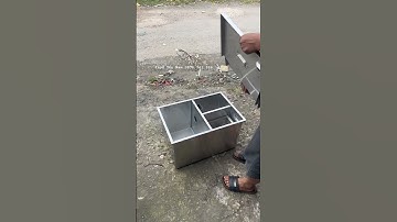 Bể tách mỡ inox 304 ngăn đặc biệt #betachmo #inoxyennam