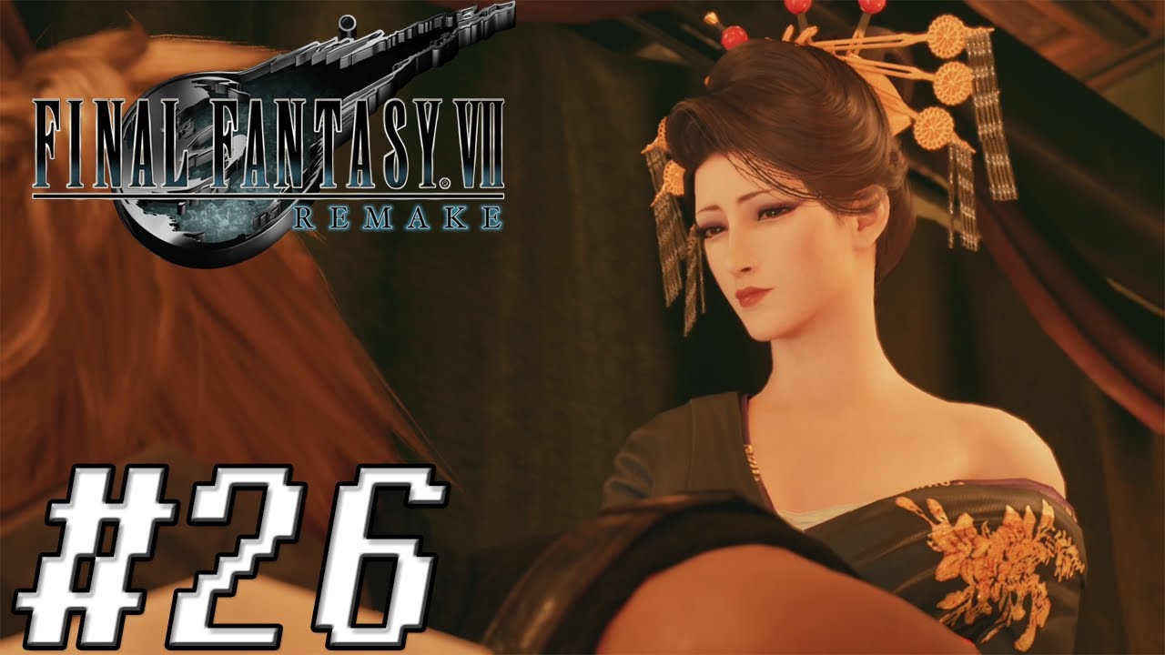 MASSAGE TIME Final Fantasy VII Remake Let s Play Playthrough Gameplay Ep 26 YouTube