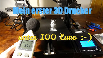Mein erster 3D Drucker (unter 100 Euro) ... Anycubic Mega Zero 2.0