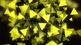 Free Video Loops - No Copyright Videos Yellow Triangle #freevideobackgrounds
