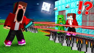 SCARY JJ vs Security House In Minecraft - Maizen