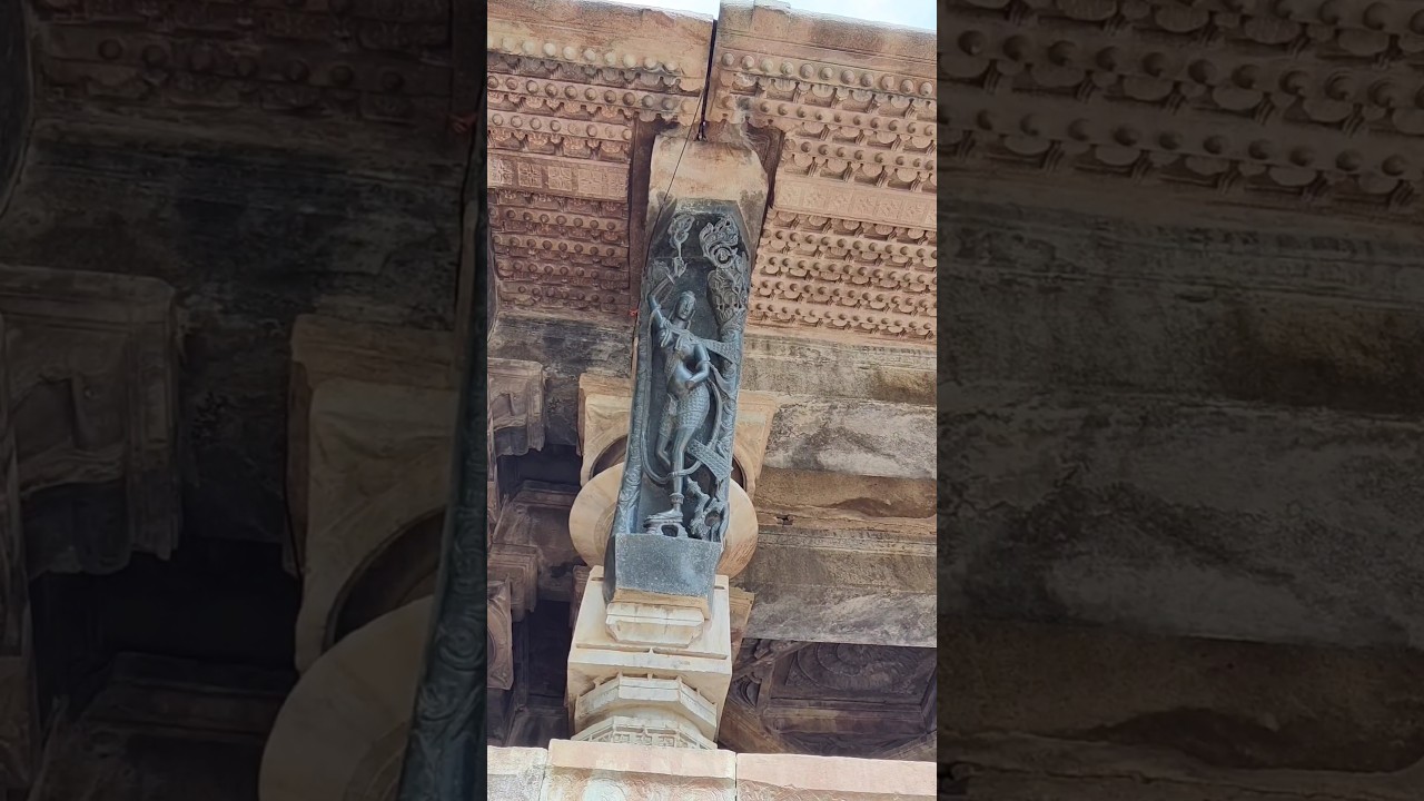 Architecture in Ramappa temple, Palampeta, Mulugu,Telangana 