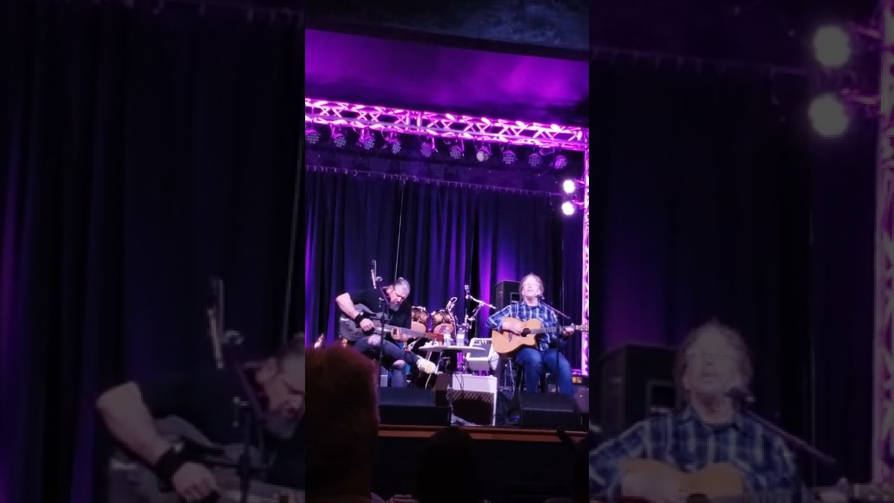 Danny Liston w James Comparato on slide. "Sail On" opening for Ray Scott.