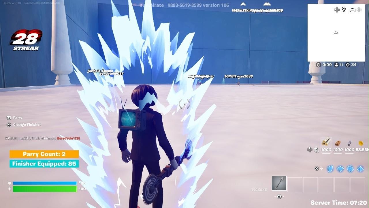 Super saiyan saw trap billy Fortnite finishers