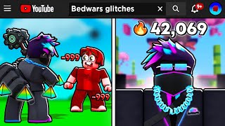 I Tested The Most GAMEBREAKING GLITCHES In Roblox BedWars!
