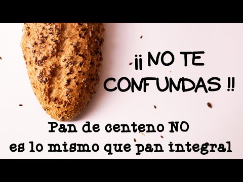 Video: Pan De Centeno Con Dieta