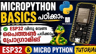 3. MicroPython Basics (Quick Python Recap), ESP32 & MicroPython Tutorial