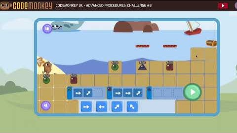 CodeMonkey Jr Advanced Procedures 8