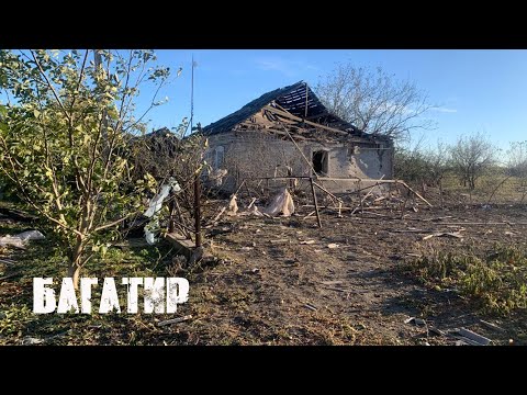 Наслідки обстрілу села Багатир Великоновосілківської громади