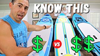 Buying Inflatable Paddleboards  What's the difference?