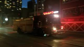 Toronto Fire P332 and Spare C33 Responding