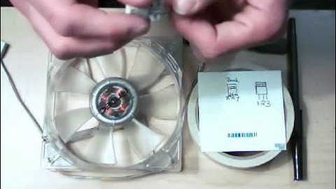How To: Remove/Install 3-Pin Fan Connectors