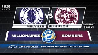 Highlights Melville Millionaires At Flin Flon Bombers - Feb 20, 2026