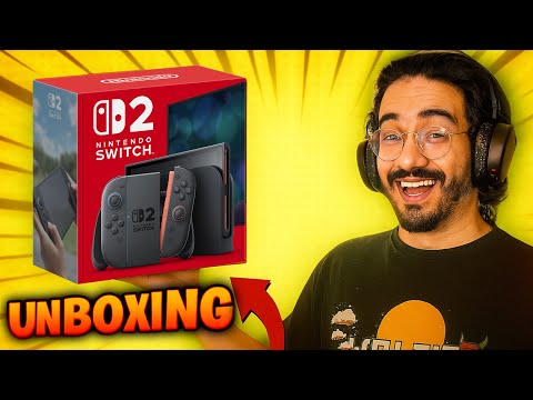 UNBOXING THE NEW NINTENDO SWITCH 2