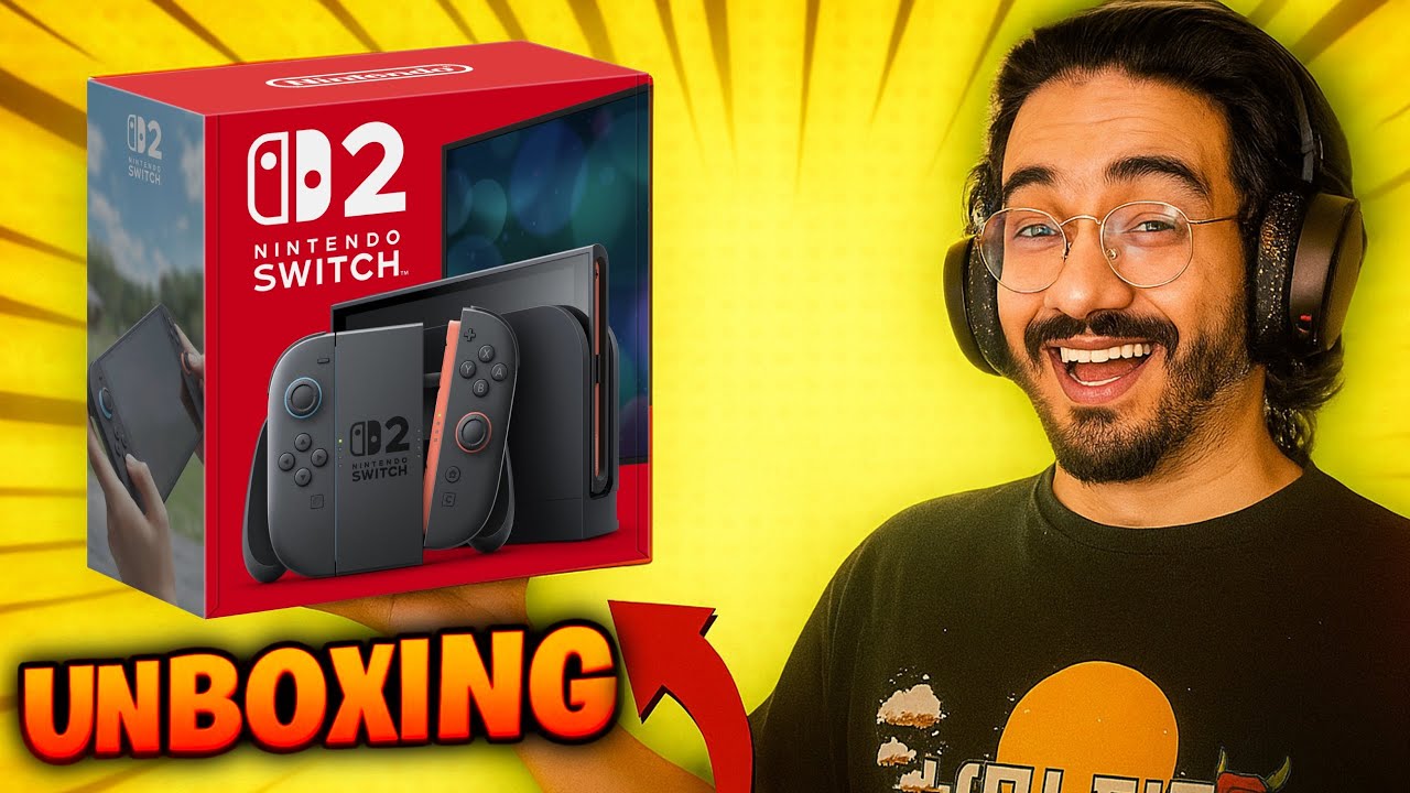 UNBOXING THE NEW NINTENDO SWITCH 2
