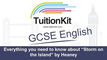 Full mark analysis for Storm on the Island by Seamus Heaney