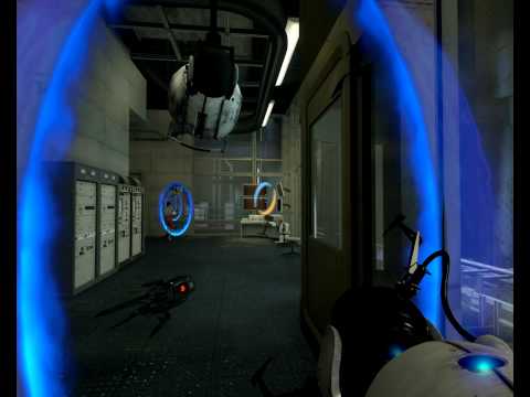 Portal 2 : Wheatley hack the door !