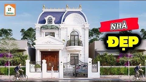 Mẫu Nhà 2 Tầng Cổ Điển Đẹp - Nét Sang Trọng Thu Hút Mọi Ánh Nhìn