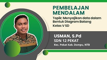Video Pembelajaran Mendalam Kelas 5 Topik: Menyajikan Data dalam Bentuk Diagram Batang 