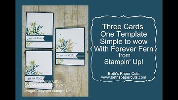 Simple to Wow with Forever Fern from Stampin
