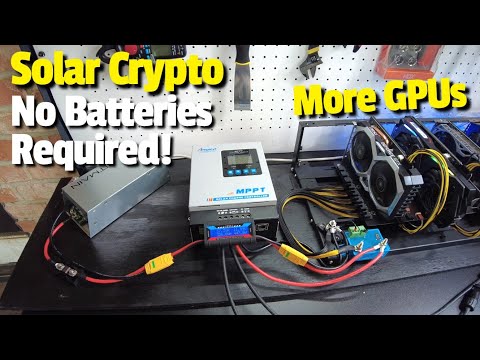 UPDATE Solar Crypto Mining W/AC Fallback No Batteries