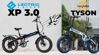 Heybike Tyson vs Lectric XP 3.0 - Which One Should You Choose