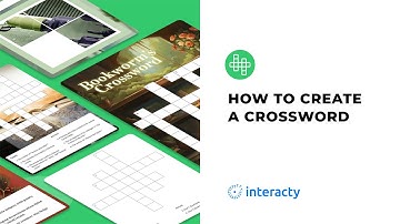 How to create a Crossword Puzzle on Interacty (Printable & Digital)