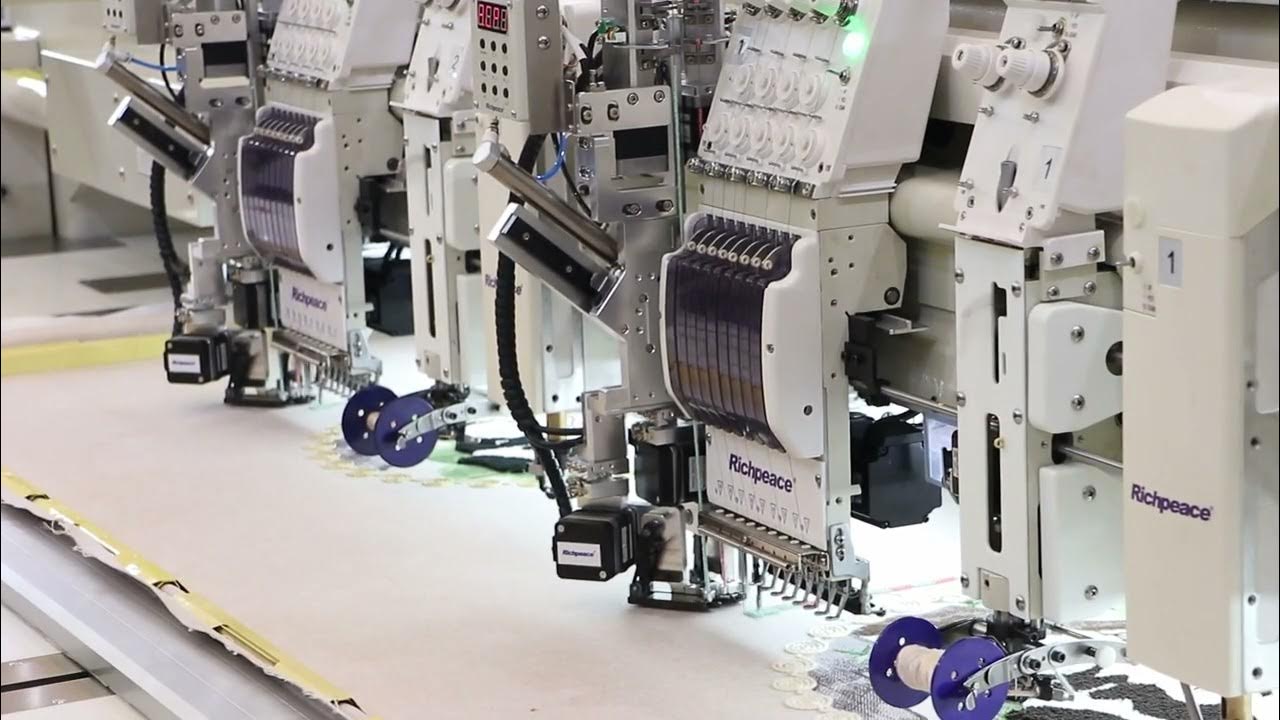multi function embroidery machine video YouTube