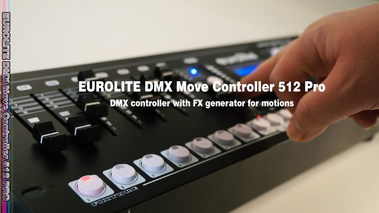 Eurolite Dmx Move Controller 512 Pro Eurolite Dmx Move Controller 512 Pro