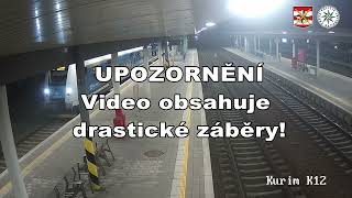 Muže srazil vlak na nádraží, když sbíral cigarety! / Pozor, drastické záběry Resimi