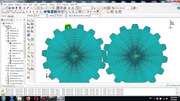 spur gear simulation