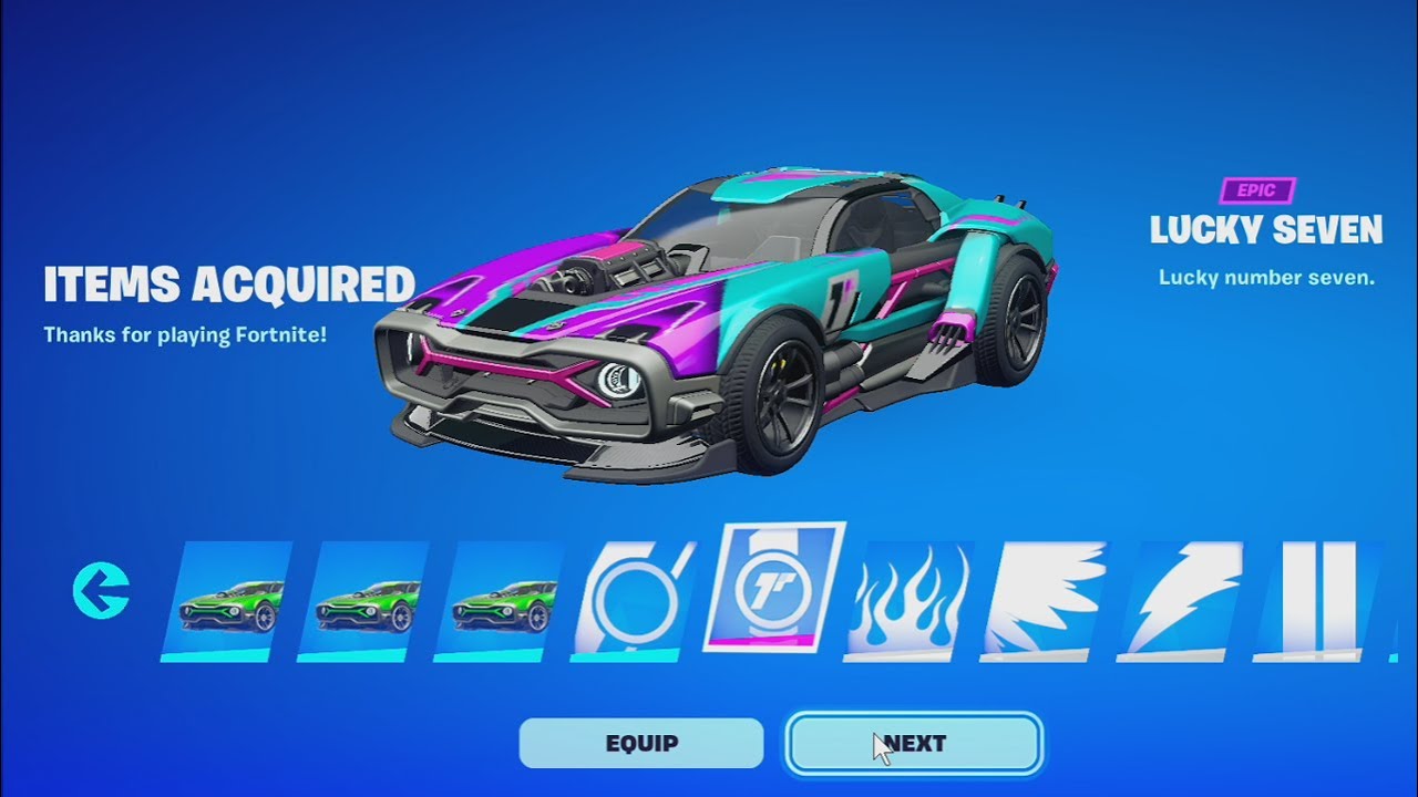 Buying Diesel Car Bundle in Fortnite Rocket Racing YouTube