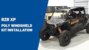 2024+ RZR XP | Poly Windshield Kit Installation | Polaris RZR®