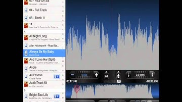 Bedhairguitarist: Anytune Pro+ basic tutorial