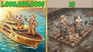 فيلم روبلوكس : رحلة من يخت بـ1$ إلى يخت بـ1,000,000,000$!...
