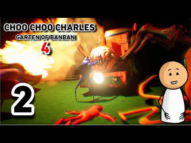 GARTEN OF BANBAN 4 & CHOO CHOO CHARLES?! (Full Game & Ending) 