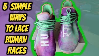 adidas human race shoe laces