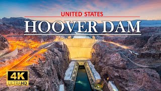 HOOVER DAM USA 🇺🇸 Nevada 4K 60FPS Awesome video, Colorado River