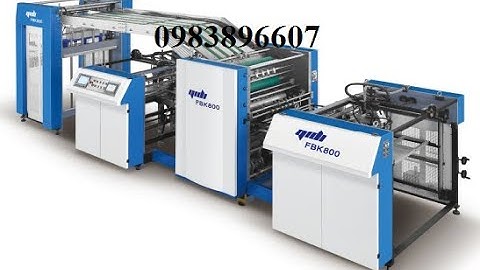 Máy bồi giấy duplex với duplex, tự động hoàn toàn độ chính xác cao FBK-800.