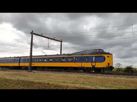 NS ICM 4208+4048 allerlaatste zelfstandige rit naar Arnhem vanaf Onnen