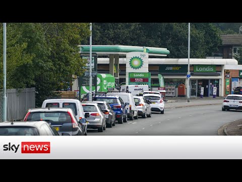 Transport Secretary urges people not to panic buy petrol.