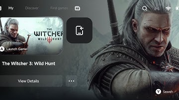 The Witcher 3: Wild Hunt on Gamehub 5.2.2 Snapdragon 8 gen 3 