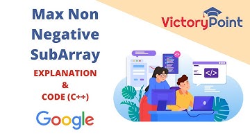 Max Non Negative SubArray || Competitive Programming Series