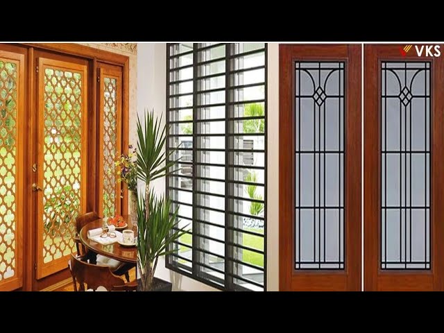 Latest Window Grill Iron Design Upvc