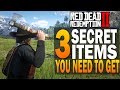 3 Secret Items You Need To Get! Red Dead Redemption 2 Hidden Items [RDR2]