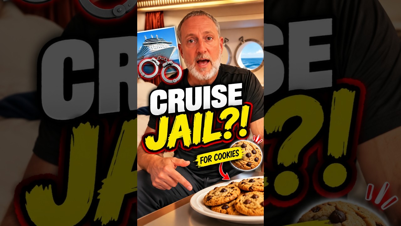 I Got Thrown in CRUISE JAIL for THIS?! 😳🍪😂