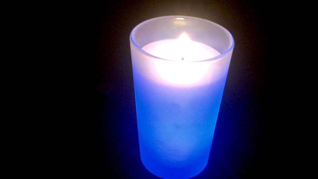Air Wick color-changing candle - YouTube